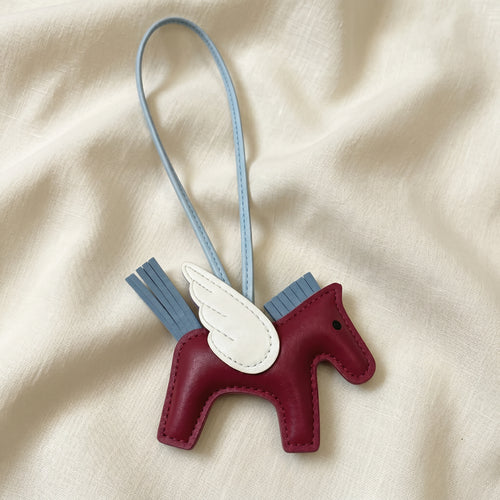 The Horse Charm - Burgundy